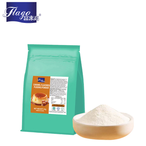 Caramel flavored pudding powder