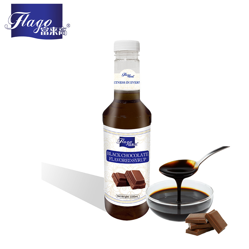 Blcak chocolate Flavored syrup