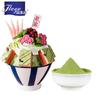 Matcha-flavored smoothie powder