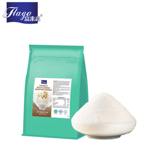 Coconut milk-flavored smoothie powder