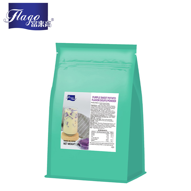 紫薯豆腐粉