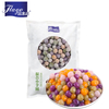Mixed flavor small size taro ball Spheroidal