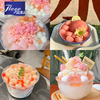 Peach Flavour rice ball