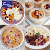 Mixed flavor small size taro ball Spheroidal