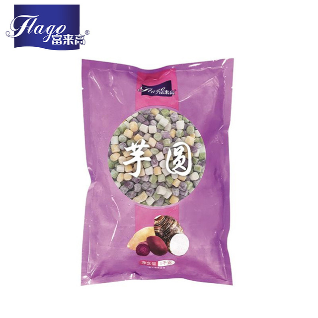 Mixed flavor small size taro ball