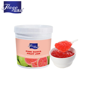 Pink guava fruit jam