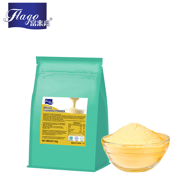 Brulee flavored powder
